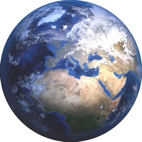 Blue Planet Earth Free Svg