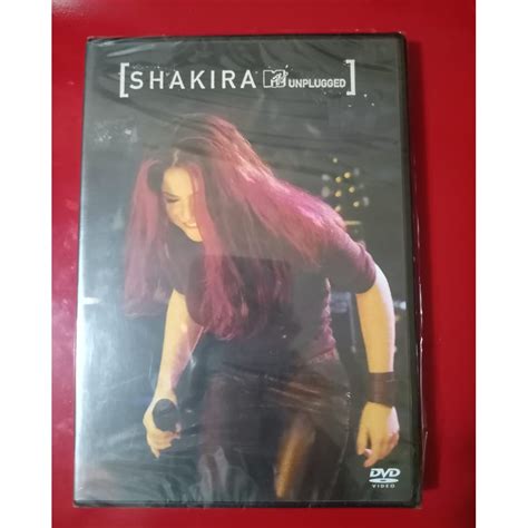 Shakira Dvd Mtv Unplugged Novo Shopee Brasil