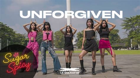 KPOP IN PUBLIC LE SSERAFIM 르세라핌 UNFORGIVEN Dance Cover by SUGAR X