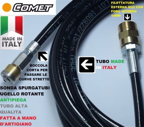 SONDA SPURGATUBI STURATUBI ROTANTE PROFESSIONALE COMET ITM PORTOTECNICA