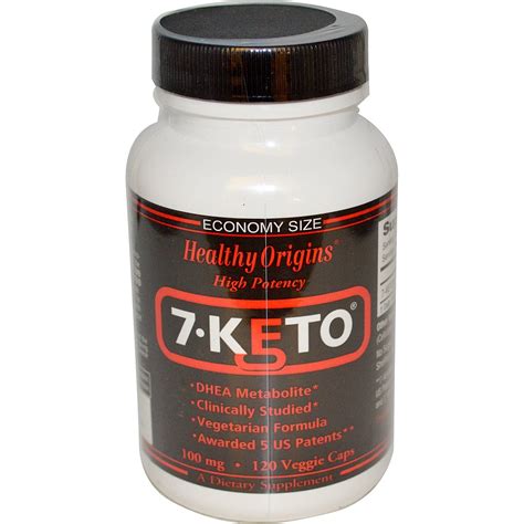 Healthy Origins 7 Keto Dhea Metabolite 100 Mg 120 Vegetarian Capsules Cornerstone For