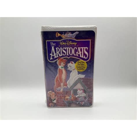 Disney Media Walt Disney Masterpiece The Aristocrats Vhs Master