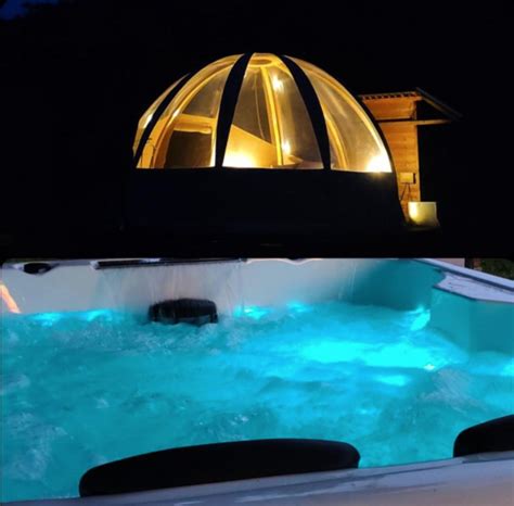 Nuit insolite avec jacuzzi privé