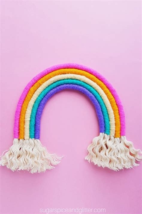 Rainbow Wall Decor ⋆ Sugar, Spice and Glitter