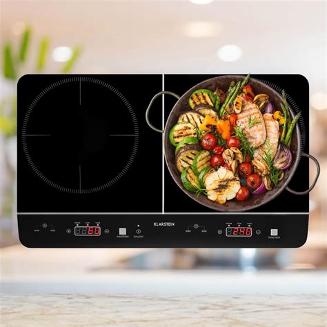 Klarstein Electric Hob Induction Induction Hob With 2 Plates Mobile