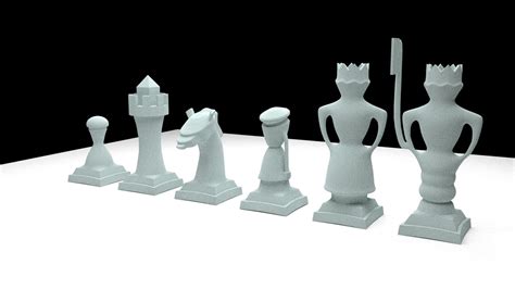 Free 3d Printable Chess Pieces