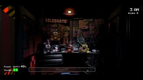 Fnaf 1night 5 Youtube