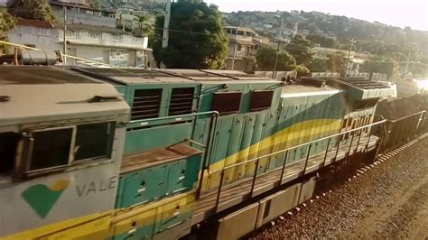 La Vem O Trem De Minerio De Ferro Em Baixo Guandu YouTube