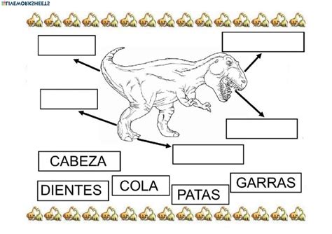 Dinosaurios Ficha Interactiva Y Descargable Puedes Hacer Los