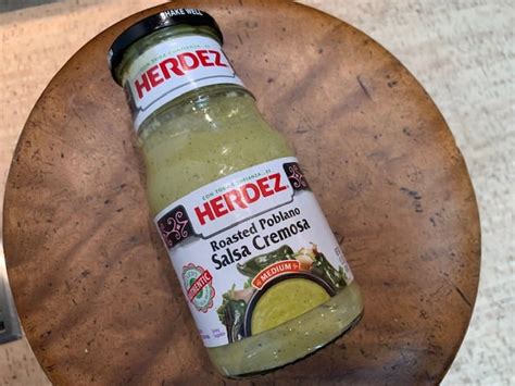 Herdez Roasted Poblano Salsa Cremosa Review Abillion