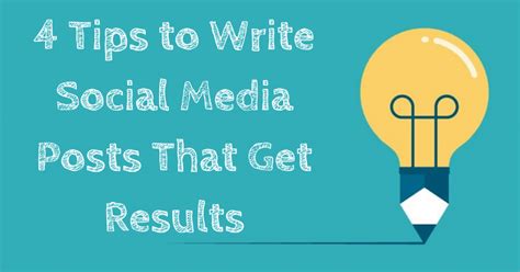 4 Tips To Write Social Media Posts That Get Results DIFFERENT GRAVY