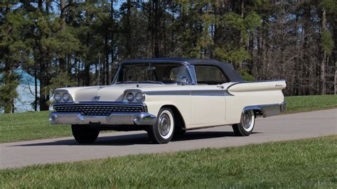 1959 Ford Fairlane 500 Galaxie Convertible for Sale at Auction - Mecum ...