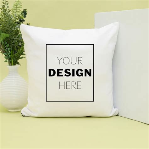 Premium Psd White Pillow Mockup Psd