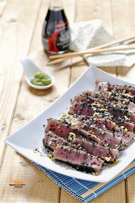 Tagliata Di Tonno Al Sesamo Pelle Di Pollo