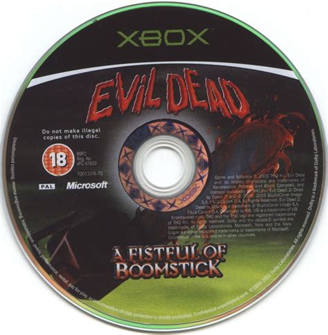 Evil Dead: A Fistful of Boomstick (2003) Xbox box cover art - MobyGames