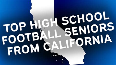 TOP TEN High School Football Seniors in California - Win Big Sports