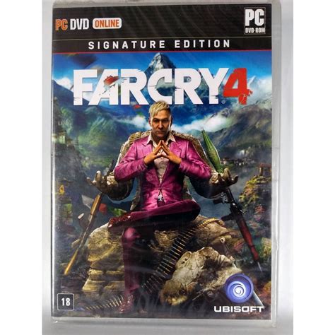 Jogo Novo Lacrado Da Ubisoft Far Cry Para Pc Computador Jogos Cr