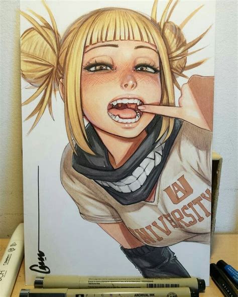 Pin On Toga Himiko Cartoon Sketches Drawing Reference Poses