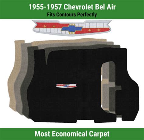 Lloyd Velourtex Trunk Carpet Mat For 55 57 Chevy Bel Air W Chevy