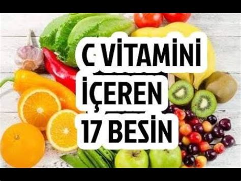 C Vitamini Eren Besinler Meyveler Sebzeler Inde C Vitamini Olan