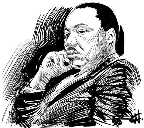 Martin Luther King Jr Illustration Westover Air Reserve Base