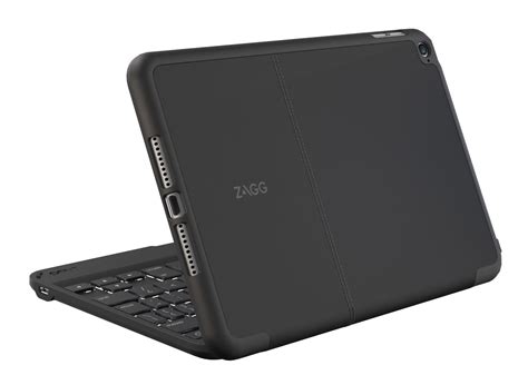 ZAGG Folio Case Hinged With Backlit Bluetooth Keyboard For IPad Mini 4