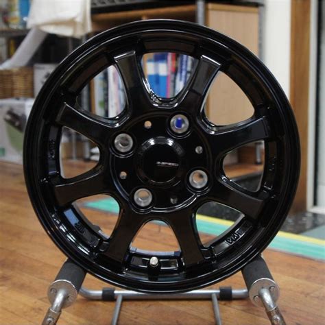 HOT STUFFホットスタッフ 軽トラ軽バンアルミ単品4本価格G speed G 08 ジースピード G 08 12X4 00B