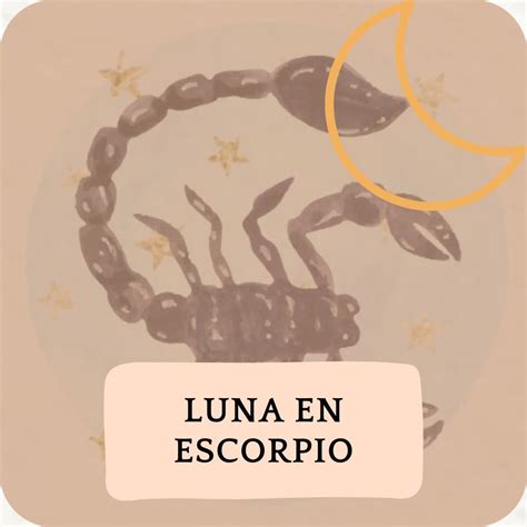 Luna En Escorpio Necesito Fusi N Astr Loga Lectura Cartas Natales