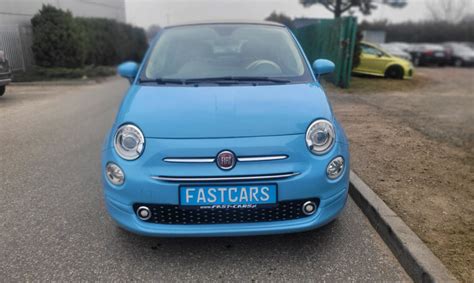 Fiat 500 Cabrio Baby Blue FastCars Auta Na Raty