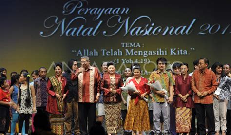 Perayaan Natal Nasional Antara Foto