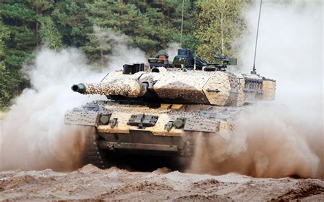 Télécharger fonds d écran Leopard 2A7 allemand char de combat moderne