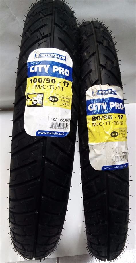 Llantas Michelin Y City Pro Usan Camara