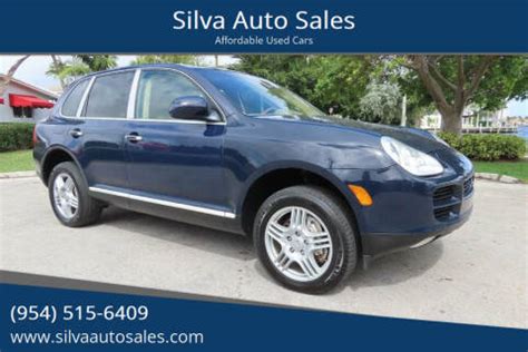 Porsche Cayenne For Sale In Pompano Beach FL Silva Auto Sales