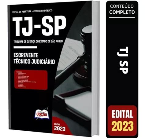 Apostila Tribunal Justiça Sp Escrevente Tj Sp Parcelamento Sem Juros