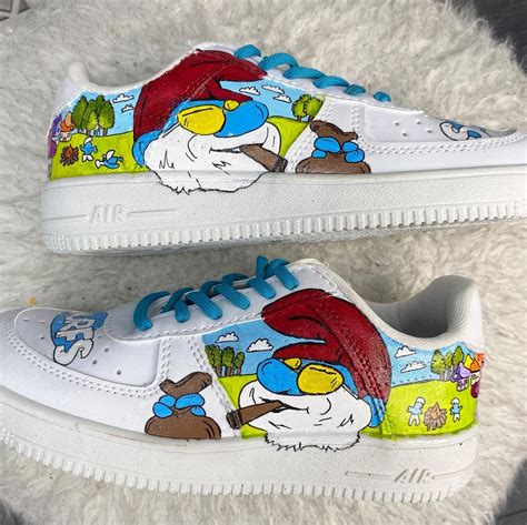 The Smurfs Air Force 1 Custom Inspire Uplift