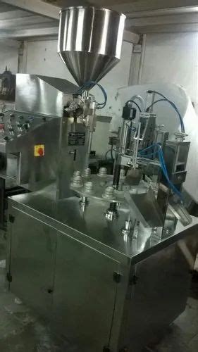 Electric Semi Automatic Rotary Tube Filling Sealing Machine At Rs