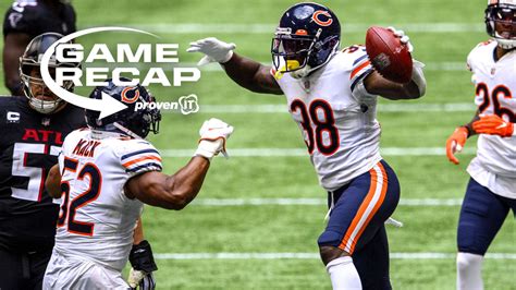 Game Recap: Chicago Bears stun Atlanta Falcons with 4th-quarter rally, move to 3-0 with 30-26 win