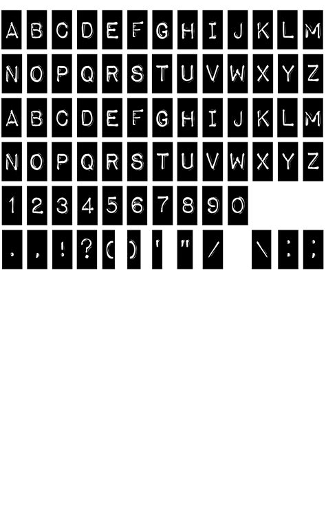 Impact Label шрифт