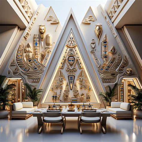 Modern Egyptian Palace For The Descendan|Futuristic