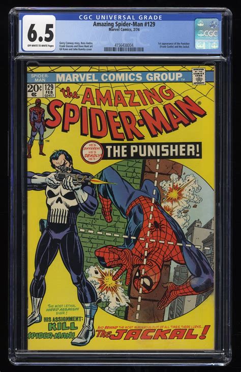 Amazing Spider Man Cgc Fn Off White To White St Appearance