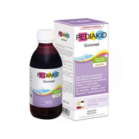 Pediakid Sommeil Sirop Goût Cerise 250ml