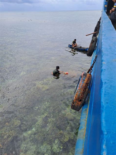 Kapal LCT Kandas Di Perairan Karimunjawa Picu Kerusakan Teru