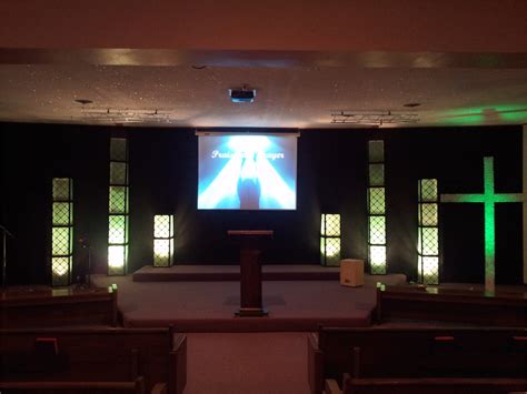 Small Stage, Big Filters - Church Stage Design Ideas - Scenic sets and ...