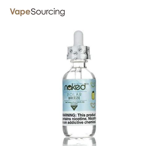 Naked Polar Breeze E Juice Ml Vapesourcing