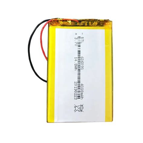 Otronic 3 7 V 4000 MAh Wiederaufladbarer LIPO Flachakku Lithium