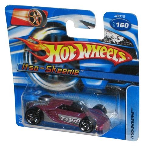Hot Wheels Itso Skeenie 2006 Mattel Purple Toy Car 160 Short Card