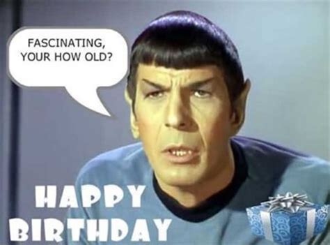 20 Best Star Trek Birthday Meme - Justmeme