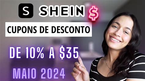 15 CUPONS DE DESCONTO SHEIN PARA MAIO 2024 YouTube