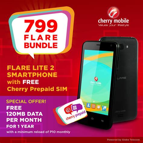 Cherry Mobile Offers The Flare Lite For As Cherry Prepaid Bundle