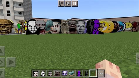 Nico S Nextbots V2 With Jumpscare Sounds In Minecraft PE ADDON YouTube